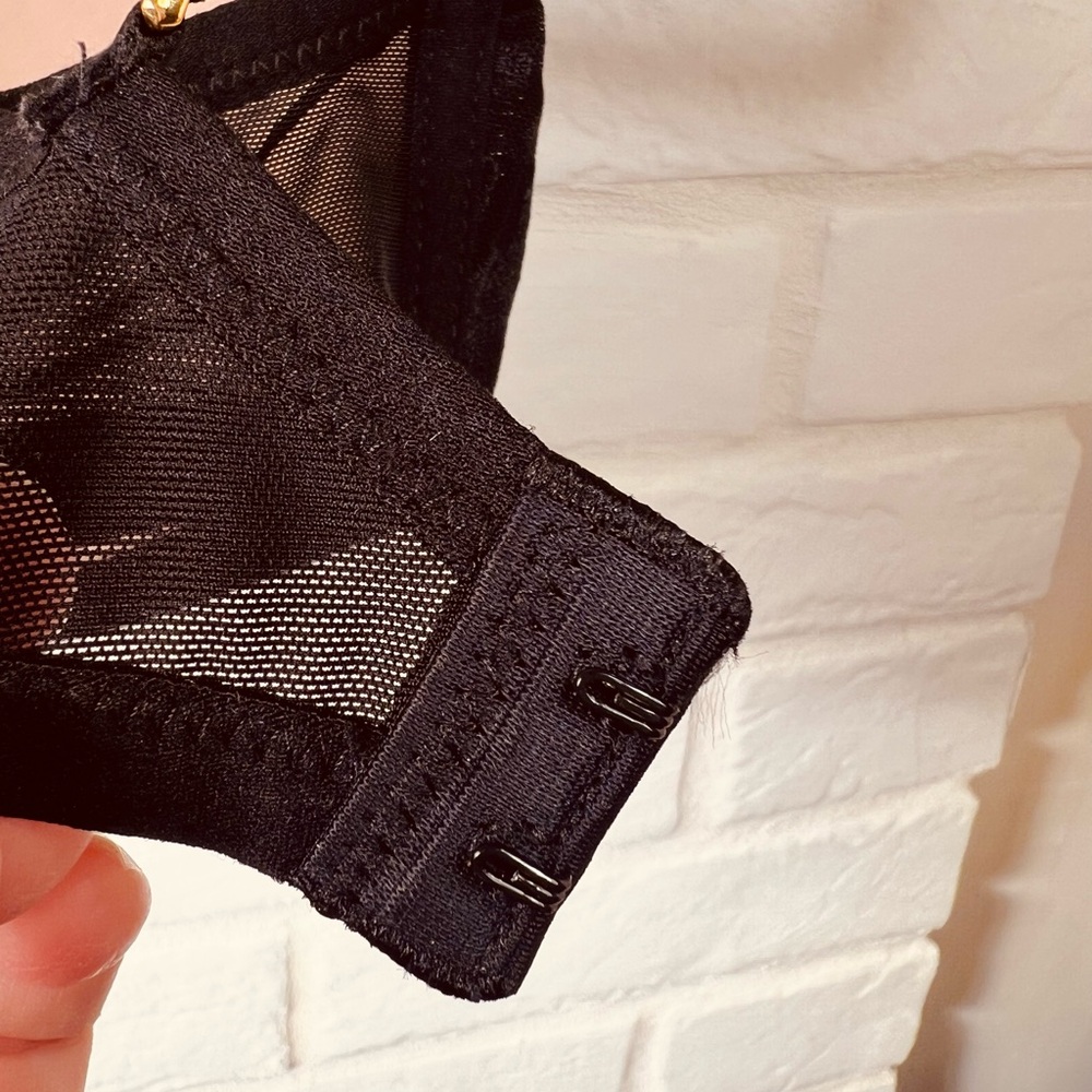 NWT Soma Lightest Lift Lined Demi Underwire Lace Bra 34 C Black #0668 - Picture 7 of 13